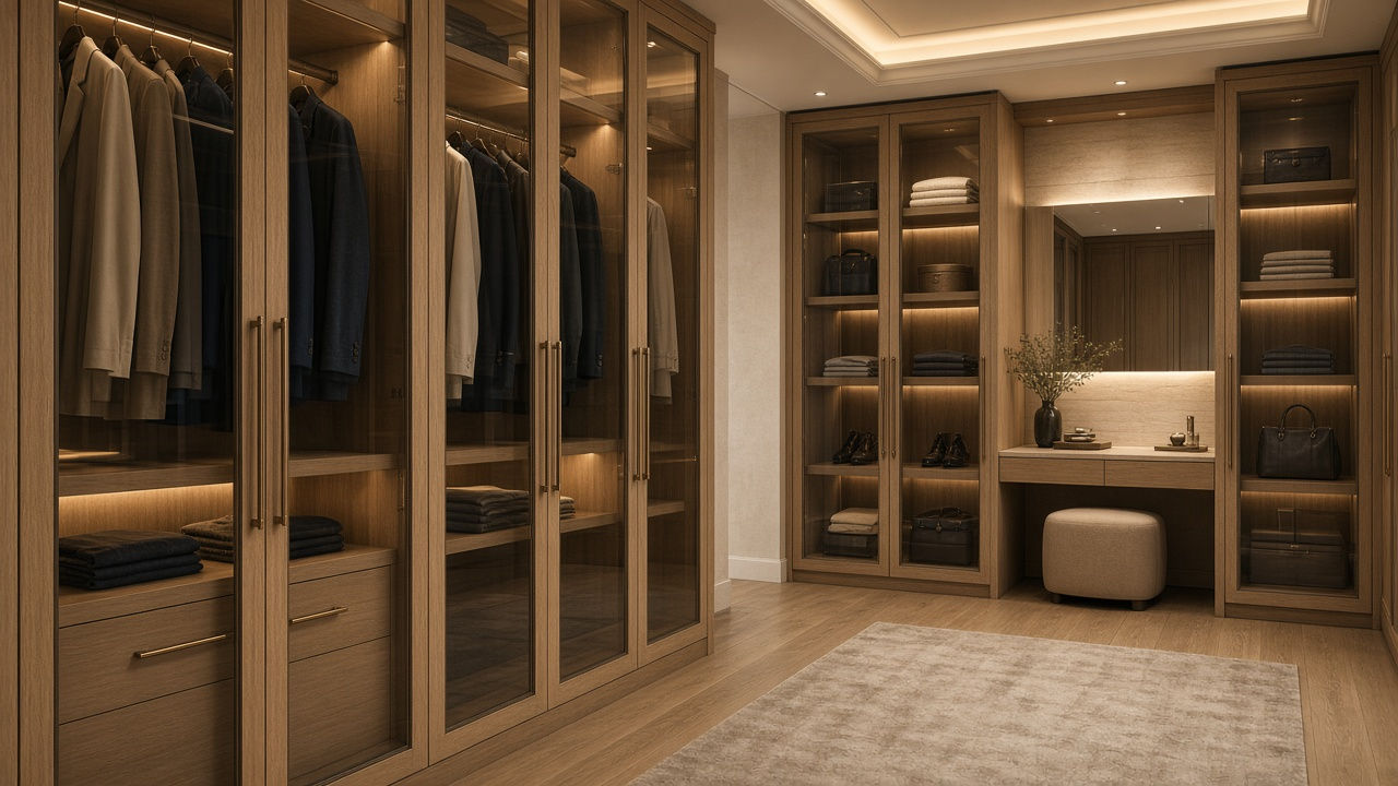Vestidor en roble